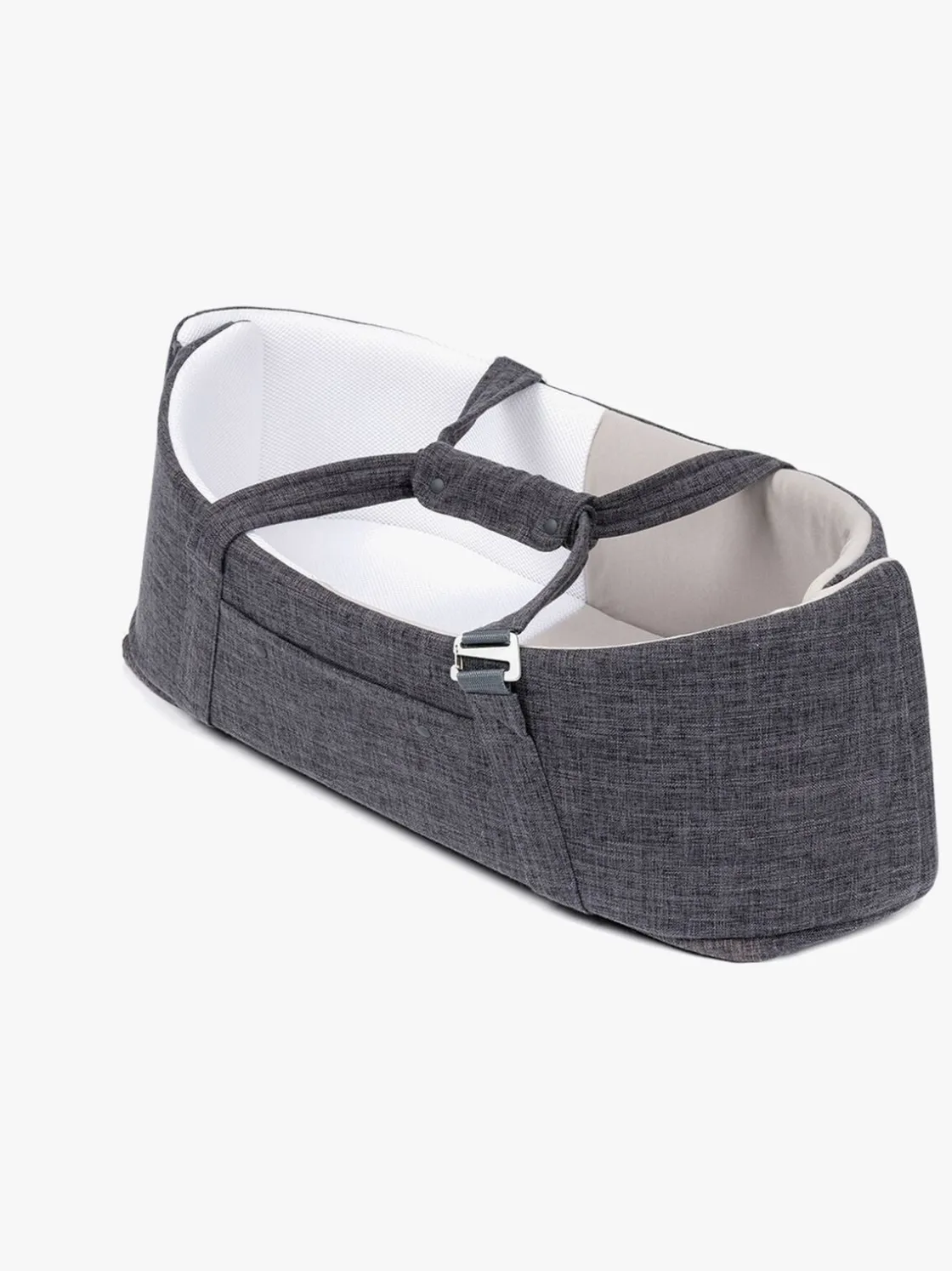 Børnesenge & Tilbehør|Doomoo Babynest/lift 3-i-1, Grå