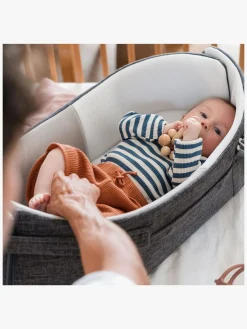 Børnesenge & Tilbehør|Doomoo Babynest/lift 3-i-1, Grå