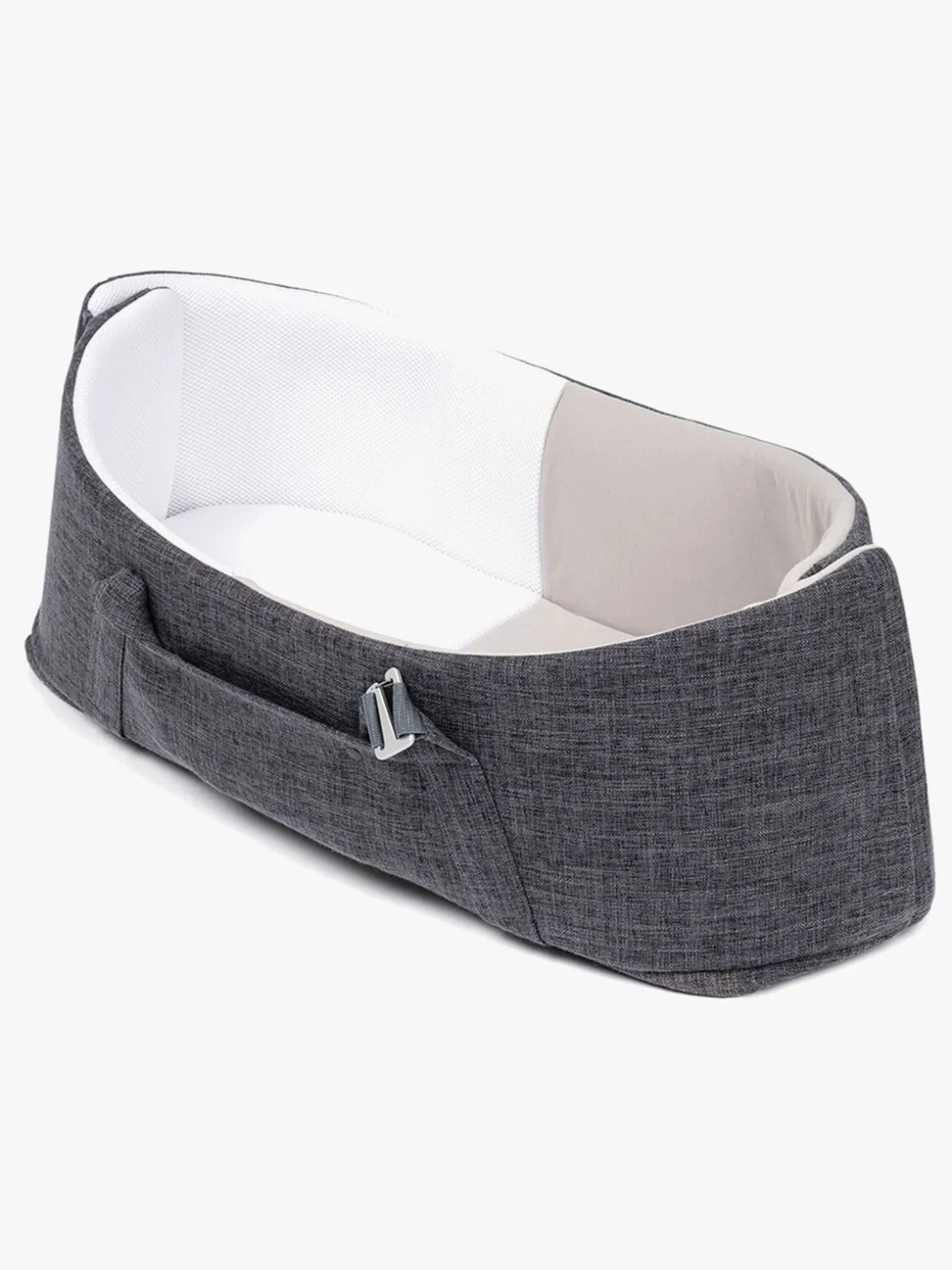 Børnesenge & Tilbehør|Doomoo Babynest/lift 3-i-1, Grå