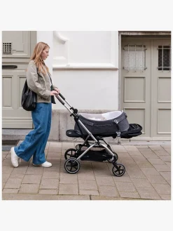 Børnesenge & Tilbehør|Doomoo Babynest/lift 3-i-1, Grå