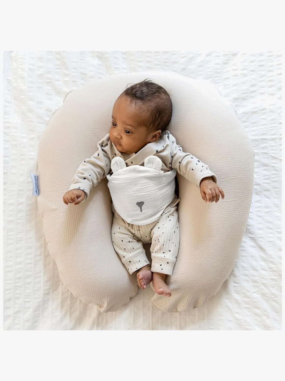 Børnesenge & Tilbehør|Doomoo Økologisk Mavebånd Bjørn