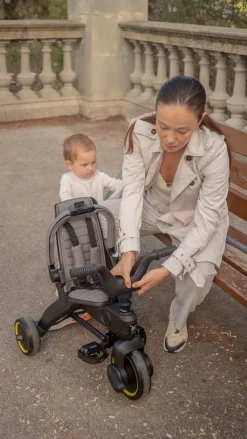 Cykler|Doona Liki S3 Trehjulet Cykel, Grey Hound Grå