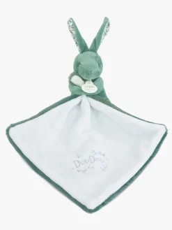 Stofbleer, Nusseklude & Babytæpper|DoudouetCompagnie DouDou Bunny Nusseklud, Sage Green
