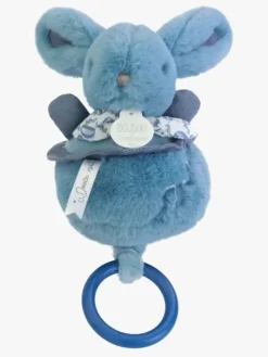 Babylegetøj|DoudouetCompagnie DouDou Bunny Spilledåse, Blue
