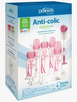 Spisetid|DrBrown Dr. Brown's NarrowNeck Options+ Gavesæt, Lyserød Lyserød