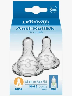 Spisetid|DrBrown Dr Brown's Option+ Smal Hals Sut 6m+