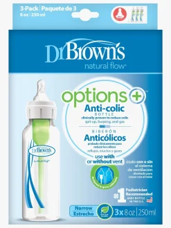 Spisetid|DrBrown Dr. Brown's Option+ Smal Hals Sutteflaske 250 ml 3-pak