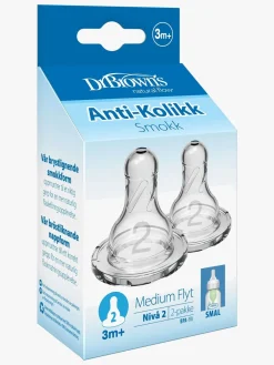 Spisetid|DrBrown Dr. Brown's Option+ Sut Smal Hals 3m+