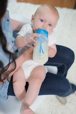 Spisetid|DrBrown Dr. Brown's Options+ Bred Hals Sutteflasker 270 ml 2-pak, Blå Blå