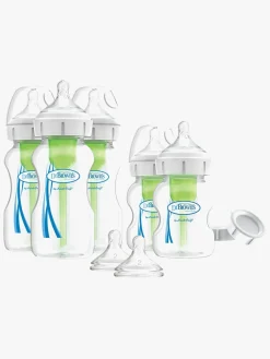 DrBrown Spisetid-Dr. Brown's Options+ Bred Hals Startsæt Nyfødt