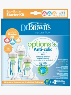 Dåbsgaver|DrBrown Dr. Brown's Options+ Bred Hals Startsæt