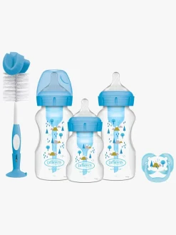 Dåbsgaver|DrBrown Dr. Brown's Wide Neck Options+ Gavesæt, Blå Blå