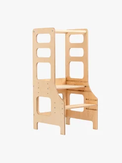 Børnemøbler|DuckWoodworks Duck Woodworks Justerbart Læringstårn, Natur
