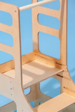 Børnemøbler|DuckWoodworks Duck Woodworks Justerbart Læringstårn, Natur