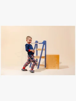 Børnemøbler|DuckWoodworks Duck Woodworks Sammenklappeligt Læringstårn, Blå