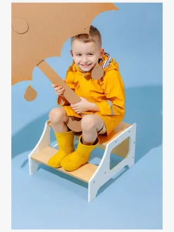 Børnemøbler|DuckWoodworks Duck Woodworks Skammel, Hvid