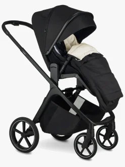 Køreposer|EasyWalker Zoey Kørepose, Pure Black Sort