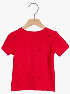 Overdele|Ebbe Boston T-Shirt, Blue Anchors