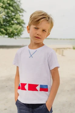 Børn Ebbe Overdele-Gologo T-Shirt, Signal Flags