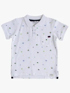 Overdele|Ebbe Harper Piké T-Shirt, Multi Sea Print