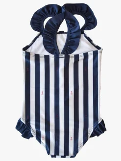 Børn Ebbe Uv & Strand-Sheena Badedragt Classic Navy Stripe