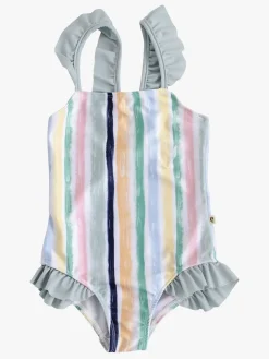 Uv & Strand|Ebbe Sheena Badedragt, Stripe Print Flerfarvet