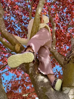 Børn Ecco Sandaler & Klipklapper-Biom Raft Sandaler, Lavender Mist/Night Shade