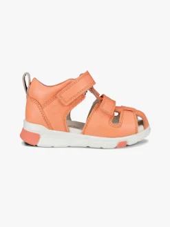 Sandaler & Klipklapper|Ecco Mini Stride Sandaler, Coral Orange