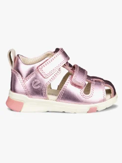 Sandaler & Klipklapper|Ecco Mini Stride Sandaler, Old Rose Metallic