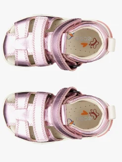 Sandaler & Klipklapper|Ecco Mini Stride Sandaler, Old Rose Metallic