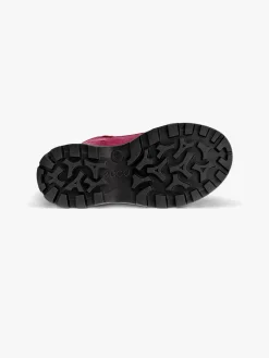 Støvler & Vinterstøvler|Ecco Snow Mountain WP 1V Vinterstøvler Jr, Black/Red Plum/Dark Ruby