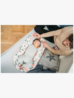 Børn EcoViking Børnesenge & Tilbehør-Organic Babynest Cover Rose Garden