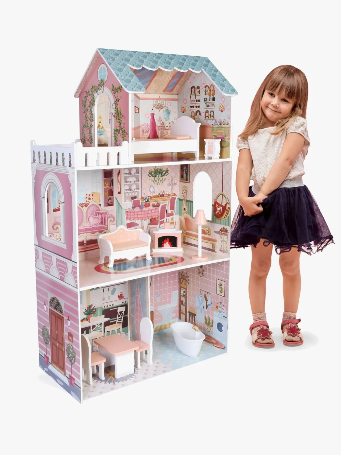 Dukker & Bamser|Edufun Leia's Dukkehus