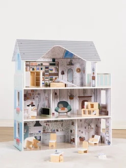 Dukker & Bamser|Edufun Sarah Dukkehus, Blå