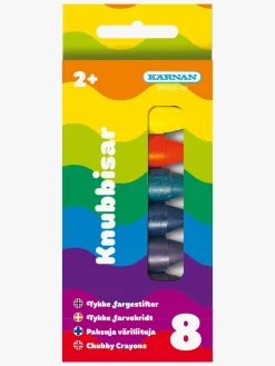 Krnan Kreativt Legetøj-Egmont Kärnan Kridt Knubbisar 8 stk