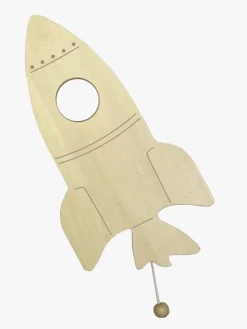 Interiør|EgmontToys Egmont Toys Raket Spilledåse, Træ Beige