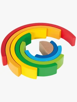 Babylegetøj|Eichhorn Stableklodser Regnbue