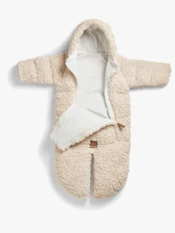 Køreposer|ElodieDetails Elodie Babyflyverdragt 0-6m, Soft Sherpa Beige