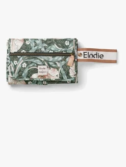 Pusleborde|ElodieDetails Elodie  Bærbar Puslehynde, Pimpernel Grøn/Lyserød
