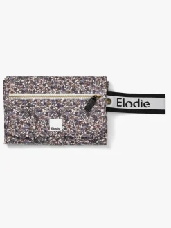 Pusleborde|ElodieDetails Elodie  Bærbar Puslepude, Blue Garden Blå/Lyserød