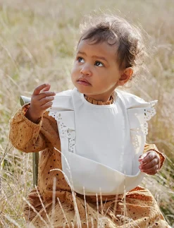 ElodieDetails Spisetid-Elodie Hagesmæk Baby 3+, Vanilla White