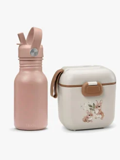 Spisetid|ElodieDetails Elodie Madkasse & Flaske, Bunny Darling/Blushing Pink