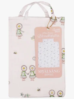 Sengetøj|ElsaBeskow Elsa Beskow Blomsterfesten Sengesæt 100 x 130 Tremmeseng, Sandfarvet