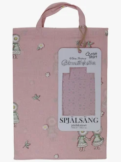 Sengetøj|ElsaBeskow Elsa Beskow Blomsterfesten Sengesæt 100 x 130 Tremmeseng, Pink