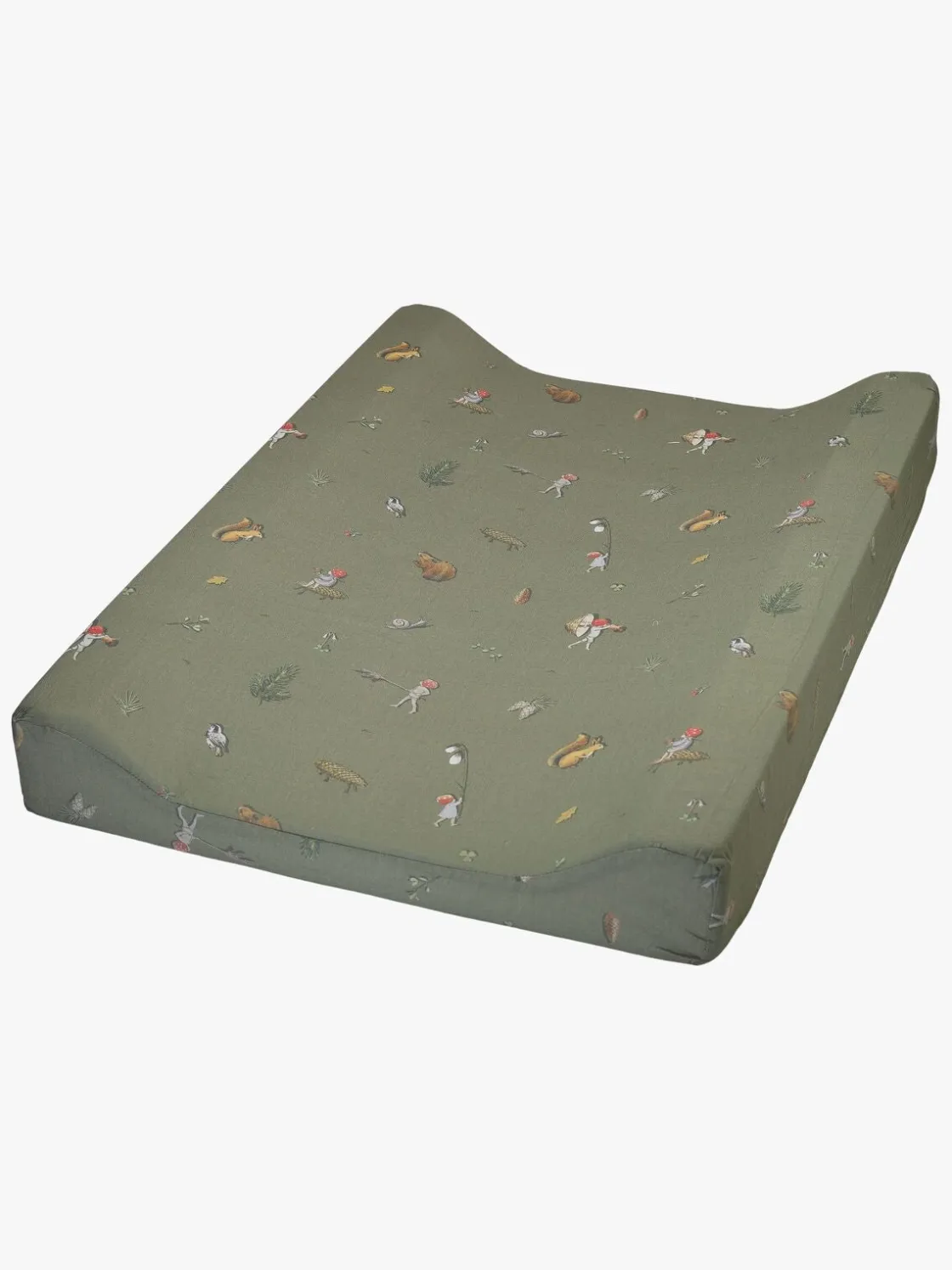 Pusleborde|ElsaBeskow Elsa Beskow Julemandens børn Puslepude, Grøn