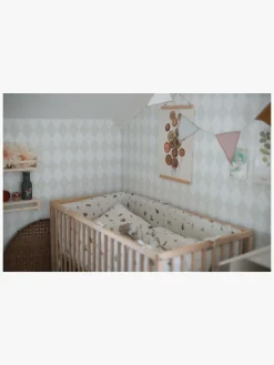 Sengetøj|ElsaBeskow Elsa Beskow Tomtebobarnen Sengesæt 100 x 130 Tremmeseng, Beige