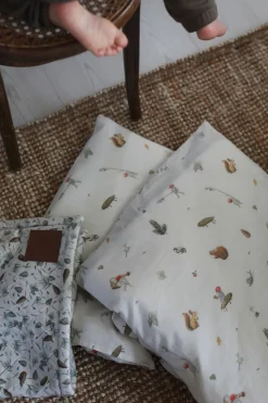 Sengetøj|ElsaBeskow Elsa Beskow Tomtebobarnen Sengesæt 100 x 130 Tremmeseng, Beige