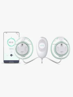 Elvie Amning- Elektrisk Brystpumpe Dobbelt inkl 3-i-1 Taske