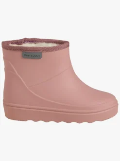 Gummistøvler|Enfant EN FANT Forede Gummistøvler, Old Rose
