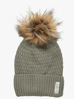 Tilbehør|Vintertøj|Enfant EN FANT Hue, Shadow Grøn